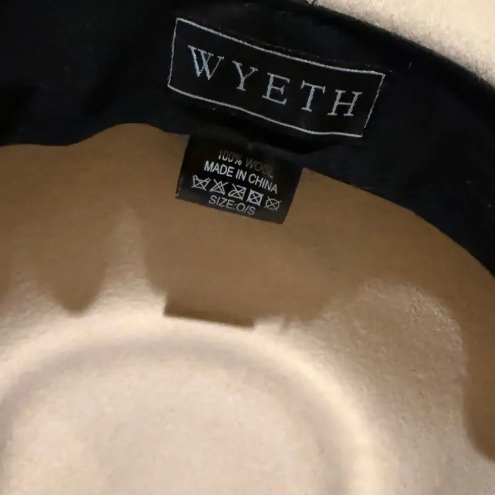 Anthropologie Wyeth Riverside Trimmed Rancher Hat O/S